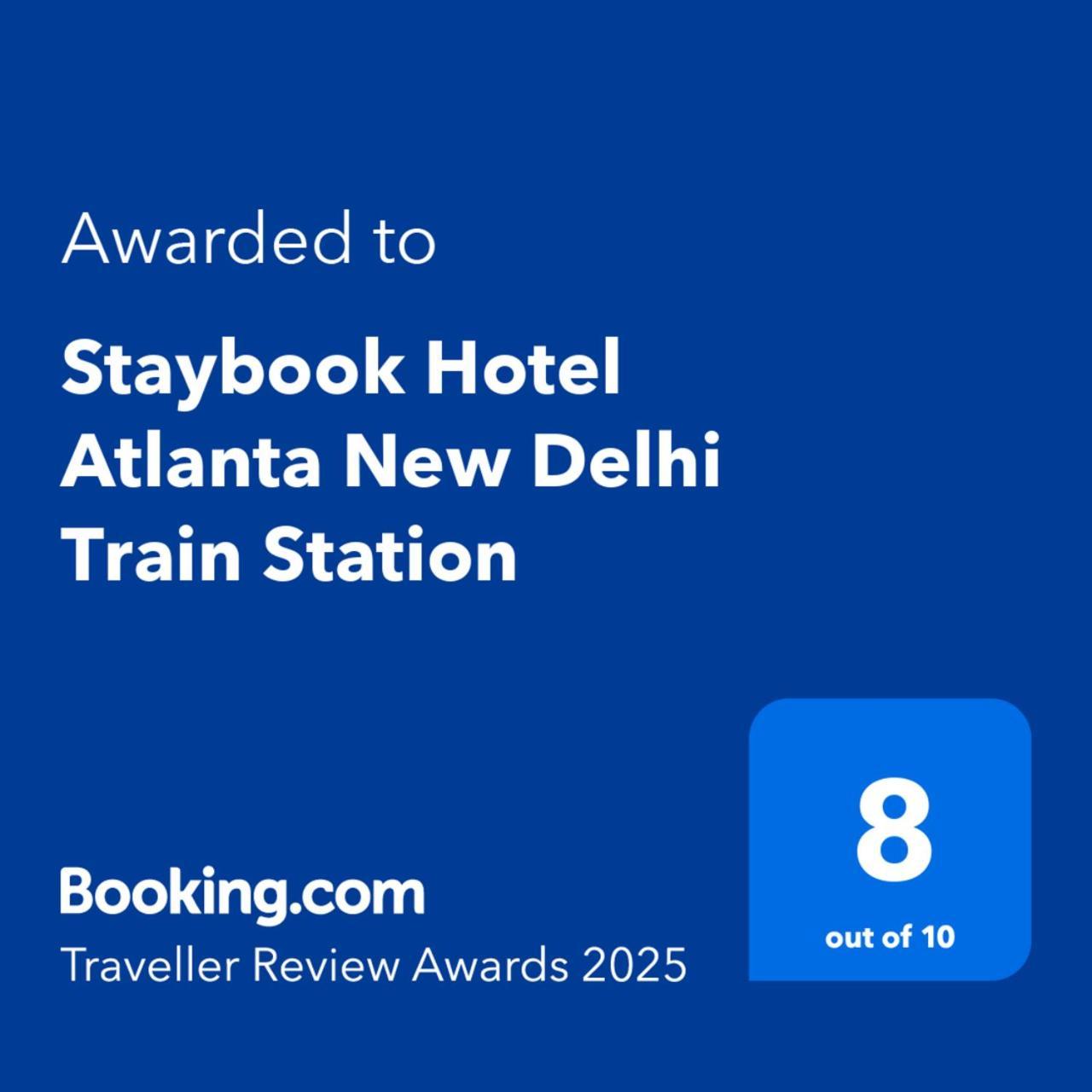 Staybook Hotel Atlanta New Delhi Train Station Exterior photo